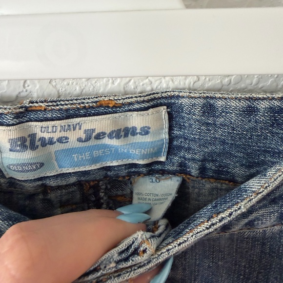 Vintage Old Navy Denim Maxi Skirt - Blue - Picture 3 of 6